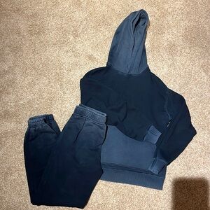 Cotton citizen ombré sweatsuit